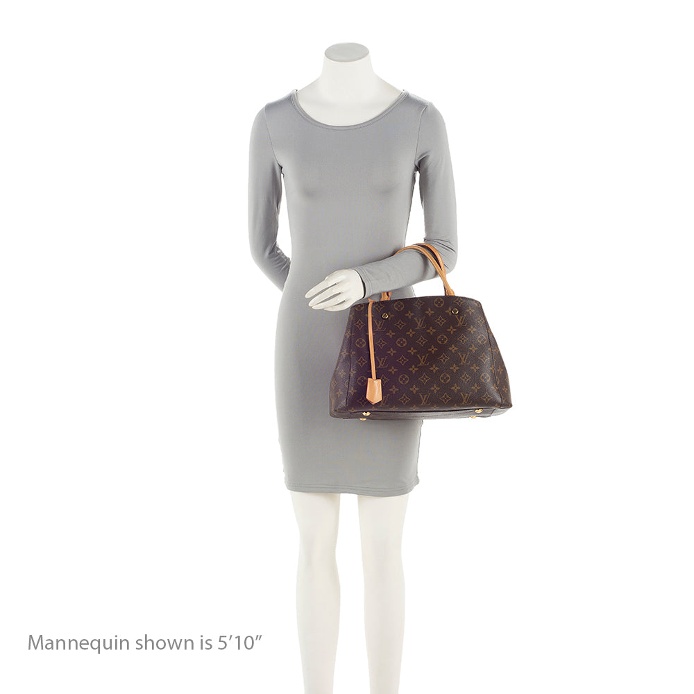 Louis Vuitton Monogram Canvas Montaigne MM Tote (SHF-21458)