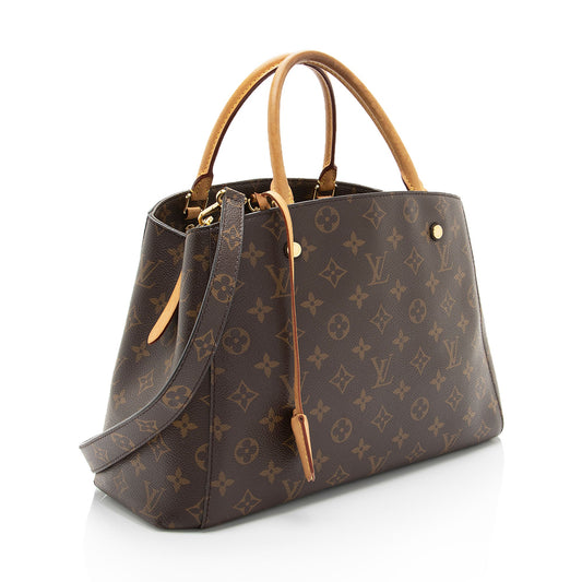 Louis Vuitton Monogram Canvas Montaigne MM Tote (SHF-pAoLCE)
