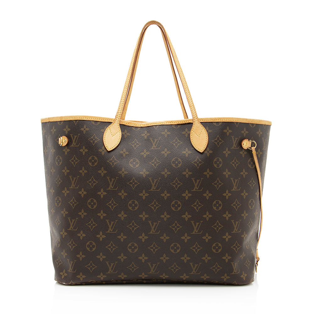 Louis Vuitton Monogram Canvas Neverfull GM Tote -  (SHF-16690)
