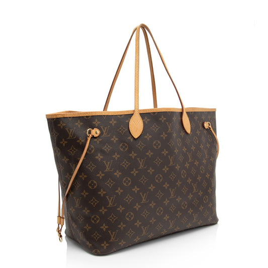 Louis Vuitton Monogram Canvas Neverfull GM Tote (SHF-8I8Z70)