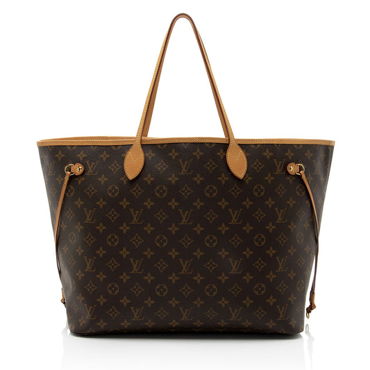 Louis Vuitton Monogram Canvas Neverfull GM Tote (SHF-wdWHad)