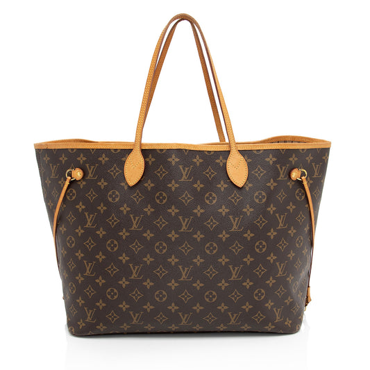 Louis Vuitton Monogram Canvas Neverfull GM Tote (SHF-qHRVLg)