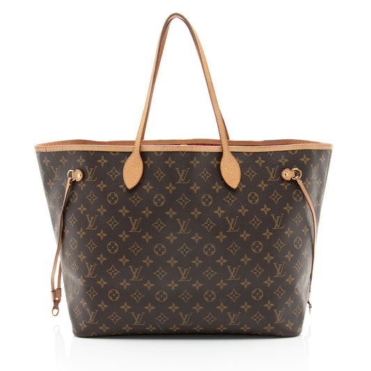 Louis Vuitton Monogram Canvas Neverfull GM Tote (SHF-O1LW0Q)