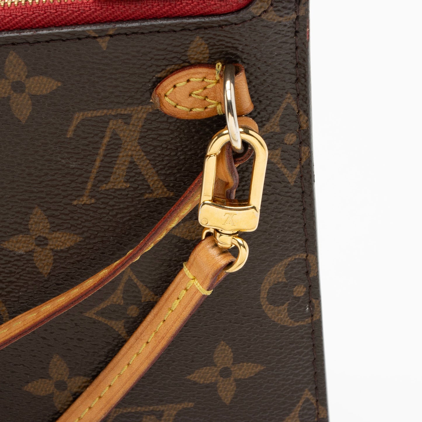 Louis Vuitton Monogram Canvas Neverfull MM Pochette (SHF-ht0xsf)