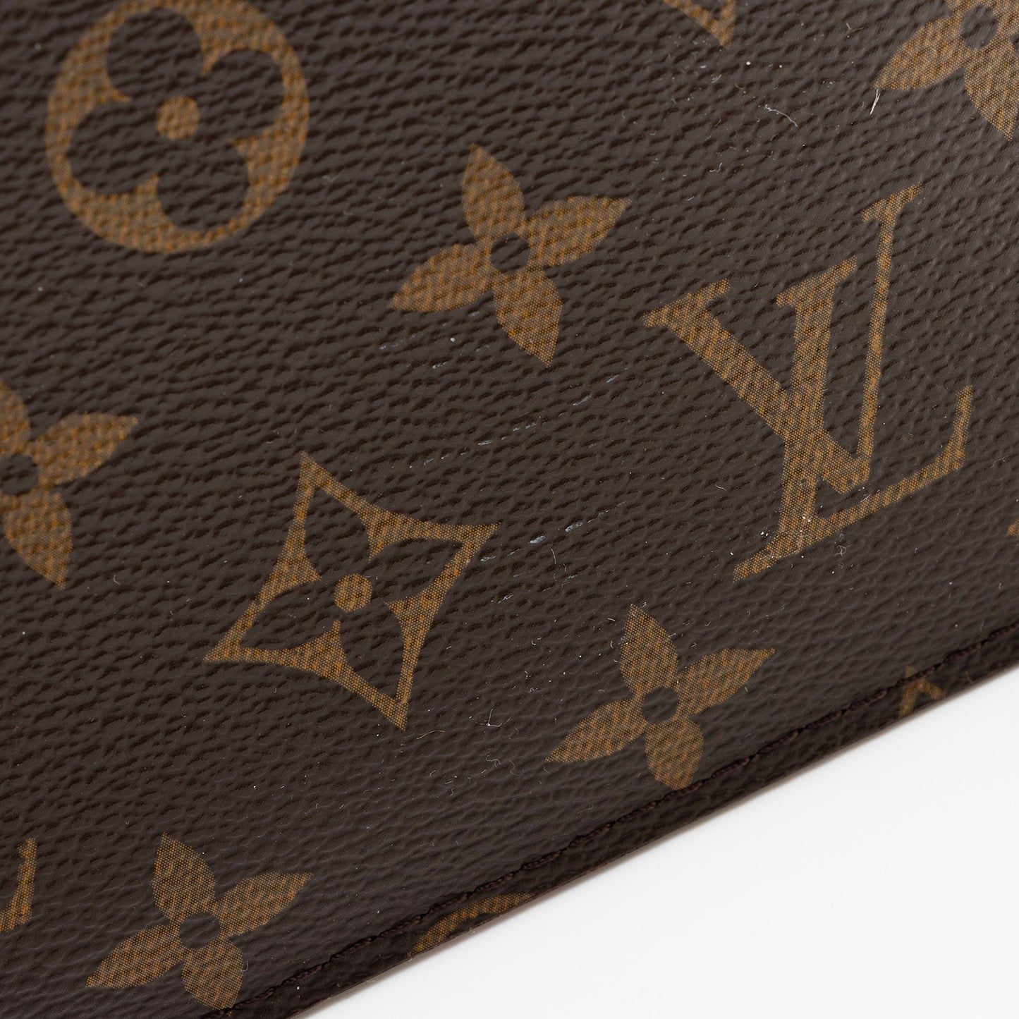 Louis Vuitton Monogram Canvas Neverfull MM Pochette (SHF-dsRloo)