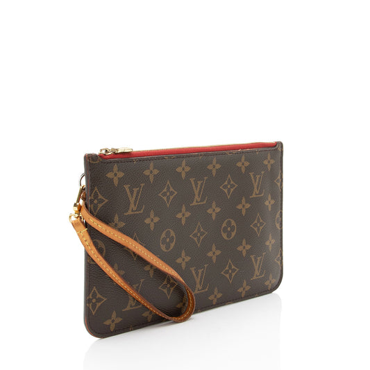 Louis Vuitton Monogram Canvas Neverfull MM Pochette (SHF-dsRloo)