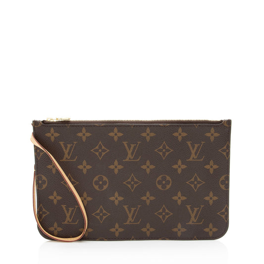 Louis Vuitton Monogram Canvas Neverfull MM Pochette (SHF-5FUPrH)