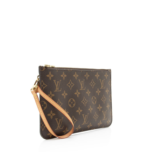 Louis Vuitton Monogram Canvas Neverfull MM Pochette (SHF-DT5Q7N)
