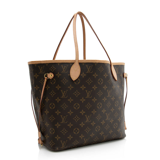 Louis Vuitton Monogram Canvas Neverfull MM Tote (SHF-21591)