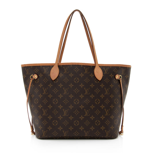 Louis Vuitton Monogram Canvas Neverfull MM Tote (SHF-nZVIFl)