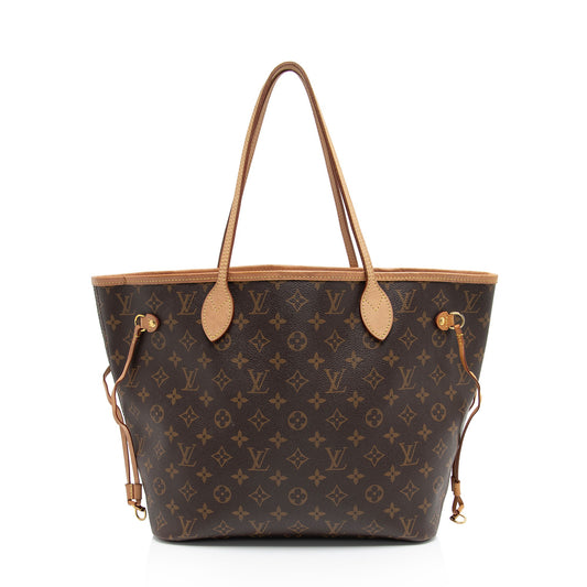 Louis Vuitton Monogram Canvas Neverfull MM Tote (SHF-wszRbE)