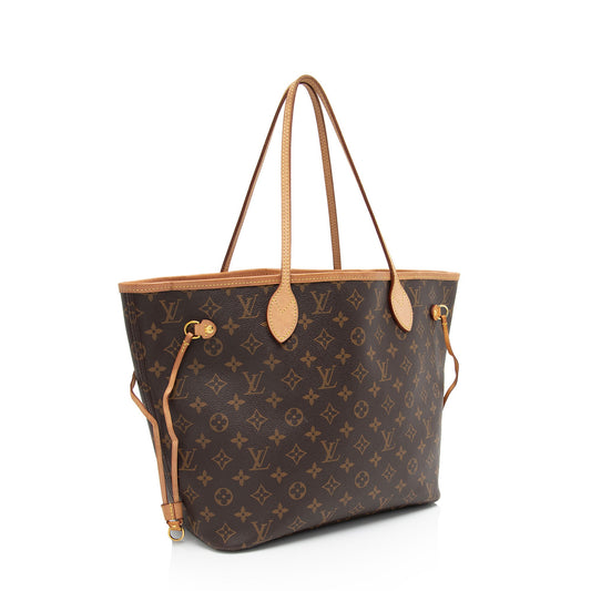 Louis Vuitton Monogram Canvas Neverfull MM Tote (SHF-wszRbE)