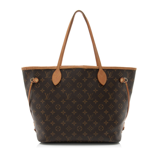 Louis Vuitton Monogram Canvas Neverfull MM Tote (SHF-JvX4OJ)