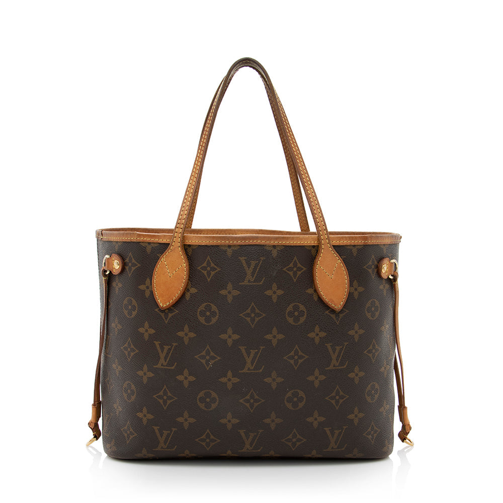 Louis Vuitton Monogram Canvas Neverfull PM Tote -  (SHF-18014)