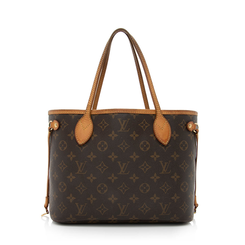Louis Vuitton Monogram Canvas Neverfull PM Tote -  (SHF-18014)