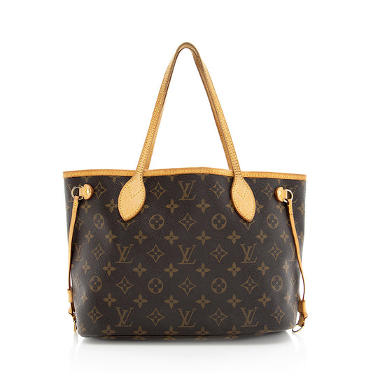 Louis Vuitton Monogram Canvas Neverfull PM Tote -  (SHF-19026)