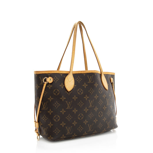 Louis Vuitton Monogram Canvas Neverfull PM Tote -  (SHF-19026)