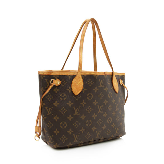 Louis Vuitton Monogram Canvas Neverfull PM Tote (SHF-22895)