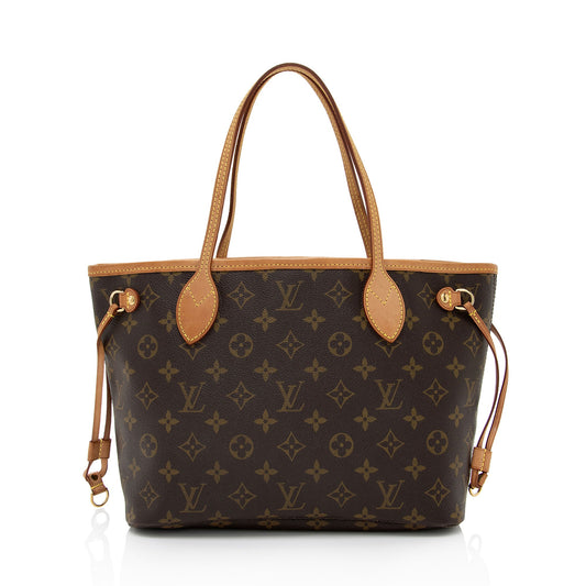 Louis Vuitton Monogram Canvas Neverfull PM Tote (SHF-aV7xhL)