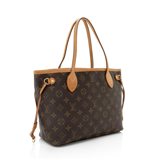 Louis Vuitton Monogram Canvas Neverfull PM Tote (SHF-aV7xhL)