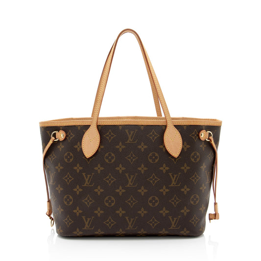 Louis Vuitton Monogram Canvas Neverfull PM Tote (SHF-adMyJN)