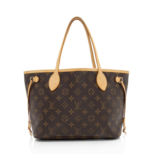 Louis Vuitton Monogram Canvas Neverfull PM Tote (SHF-pGqJ5i)