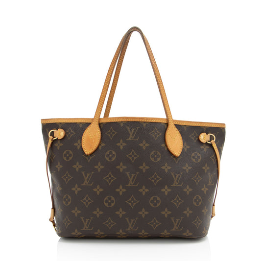 Louis Vuitton Monogram Canvas Neverfull PM Tote (SHF-FZ2BgE)