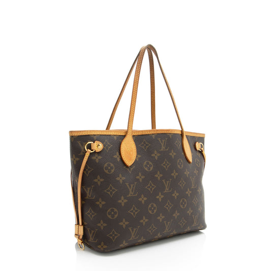 Louis Vuitton Monogram Canvas Neverfull PM Tote (SHF-FZ2BgE)