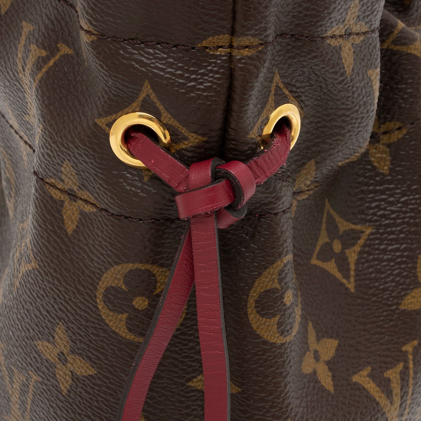 Louis Vuitton Monogram Canvas Noe Drawstring Pouch (SHF-QNhtOz)