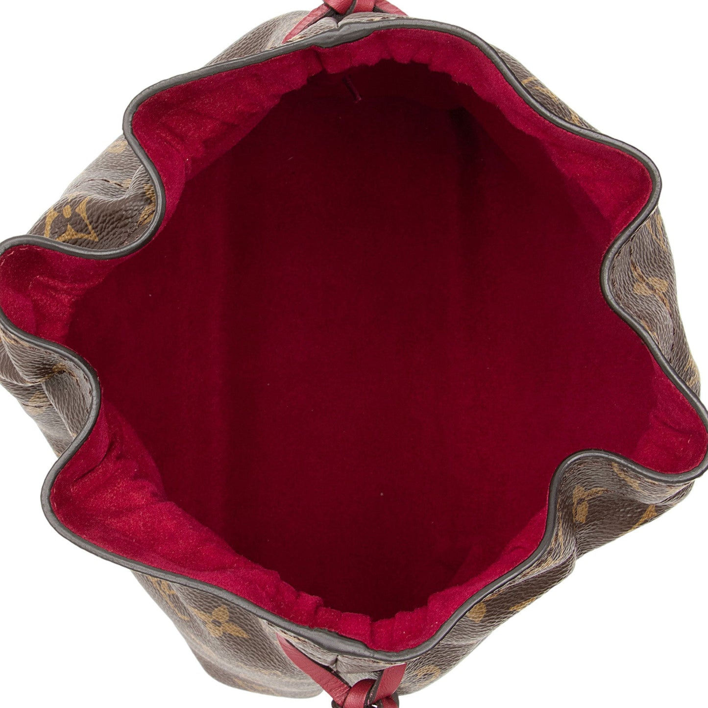 Louis Vuitton Monogram Canvas Noe Drawstring Pouch (SHF-QNhtOz)