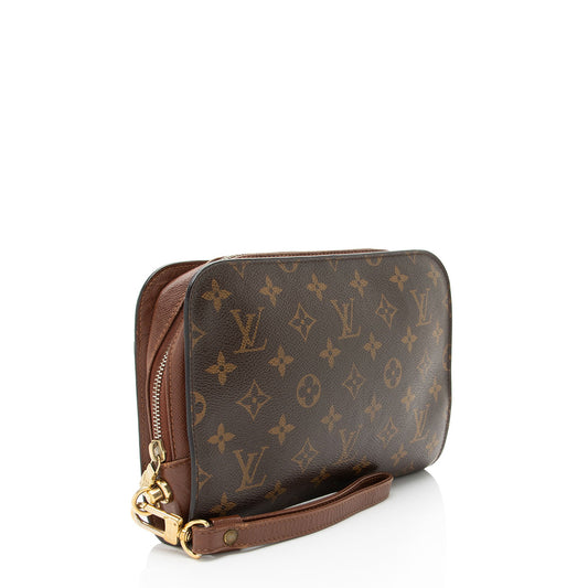 Louis Vuitton Monogram Canvas Orsay Clutch
