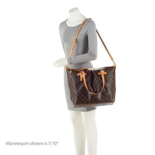 Louis Vuitton Monogram Canvas Palermo GM Tote (SHF-bjd1XX)