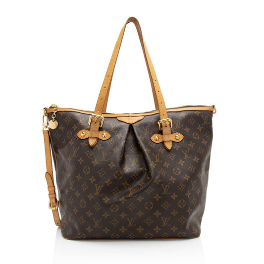 Louis Vuitton Monogram Canvas Palermo GM Tote (SHF-Yyz2mQ)