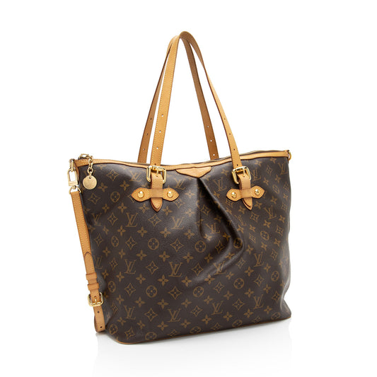 Louis Vuitton Monogram Canvas Palermo GM Tote (SHF-Yyz2mQ)