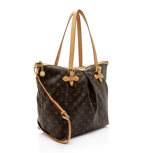 Louis Vuitton Monogram Canvas Palermo GM Tote (SHF-gdilMS)