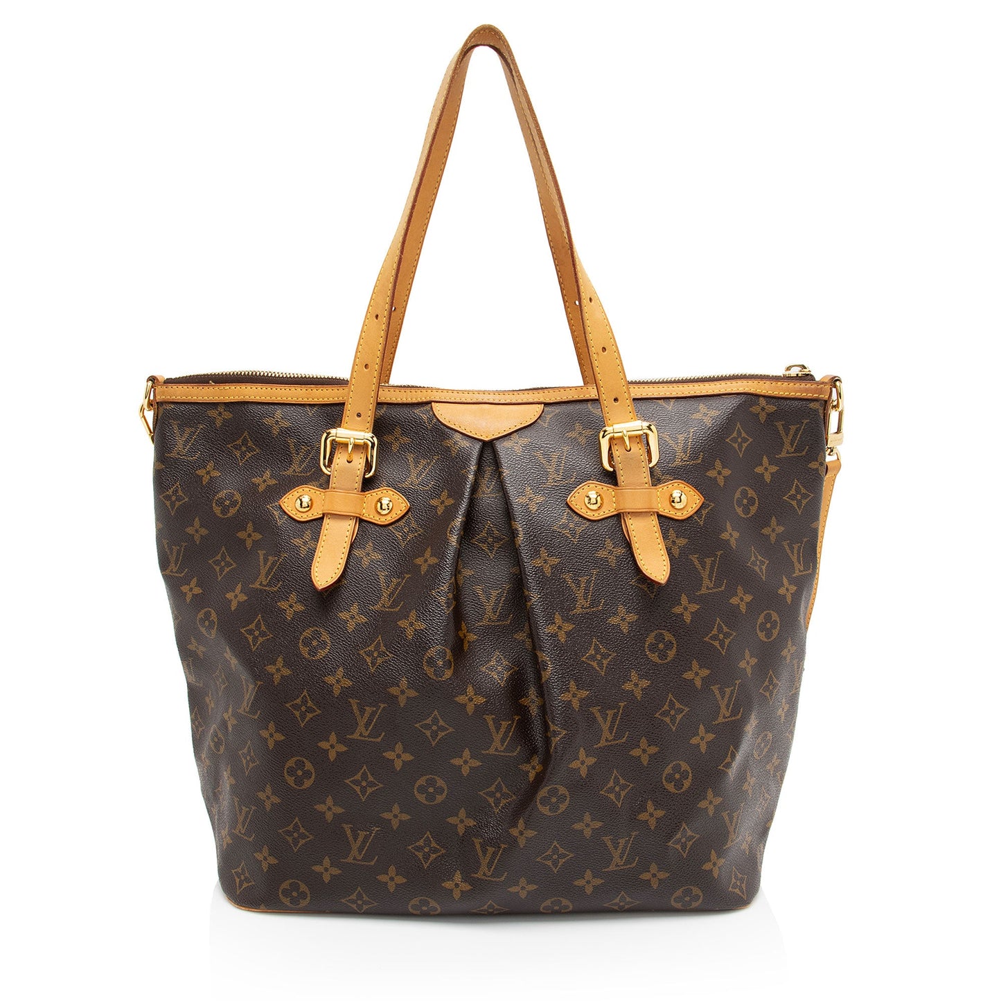 Louis Vuitton Monogram Canvas Palermo GM Tote (SHF-kS6DS5)