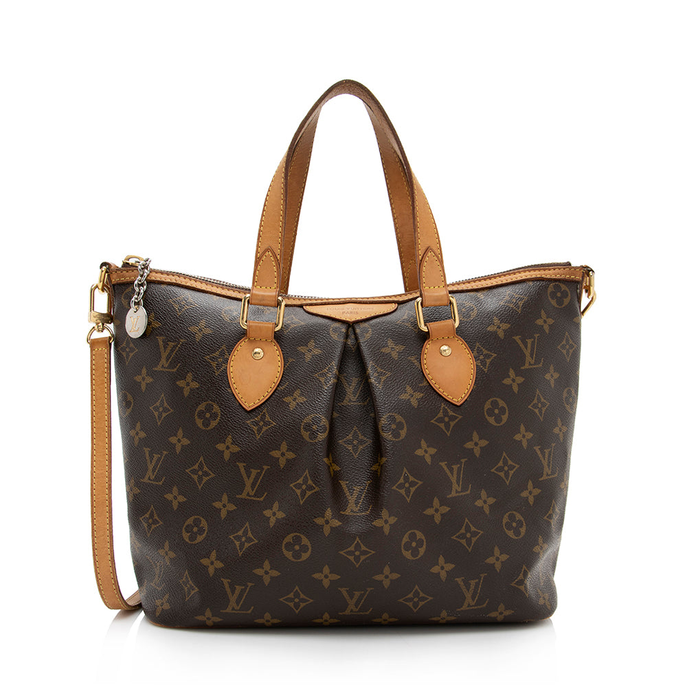 Louis Vuitton Monogram Canvas Palermo PM Tote -  (SHF-17546)