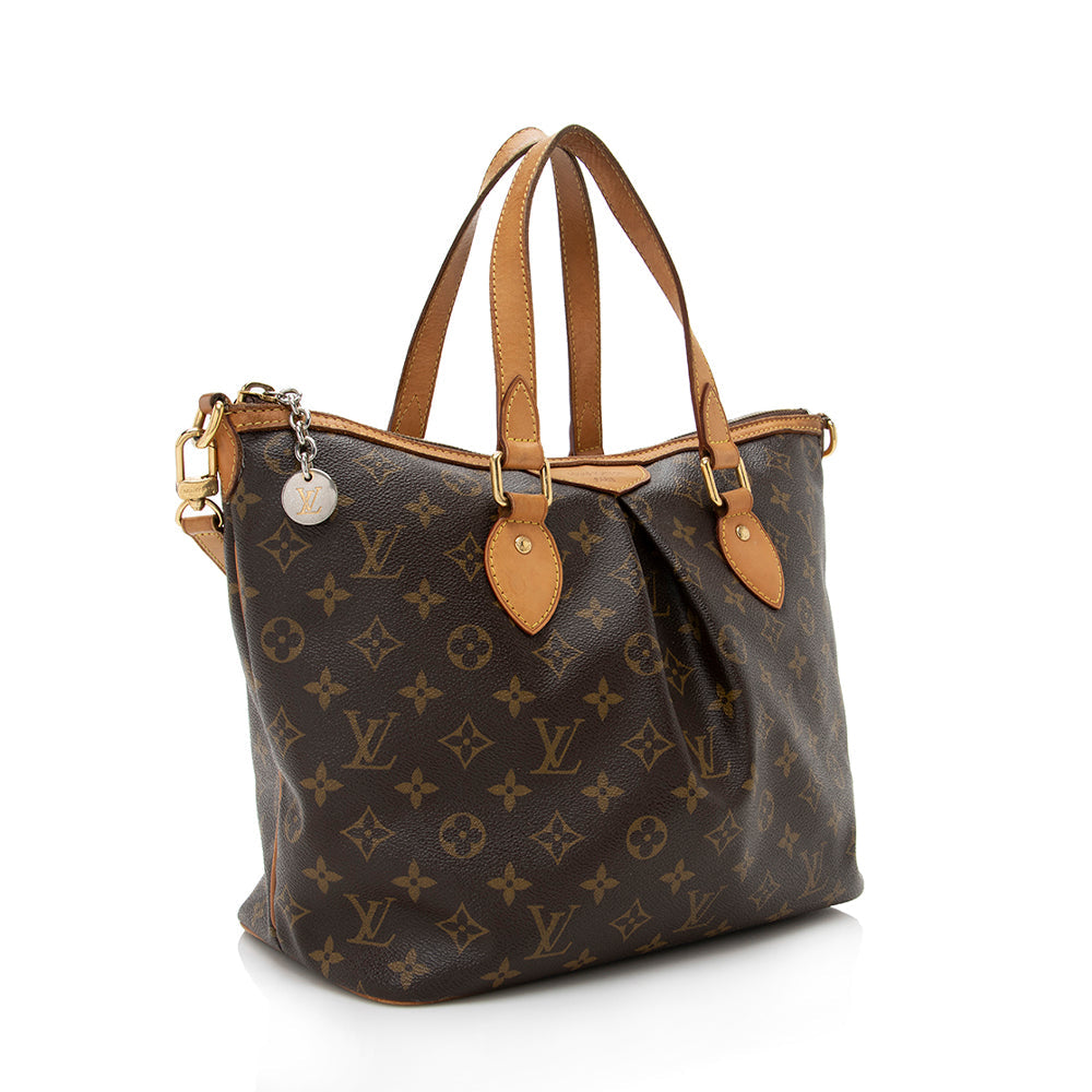 Louis Vuitton Monogram Canvas Palermo PM Tote -  (SHF-17546)