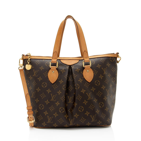 Louis Vuitton Monogram Canvas Palermo PM Tote (SHF-sLVgIT)