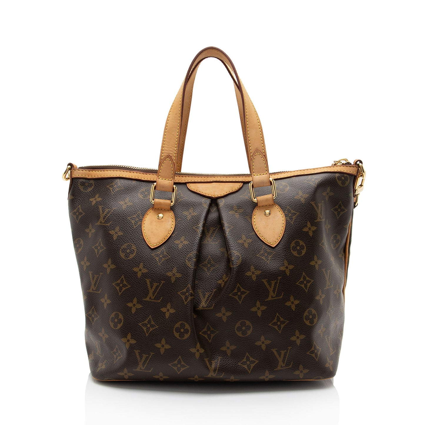 Louis Vuitton Monogram Canvas Palermo PM Tote (SHF-EDn1wl)