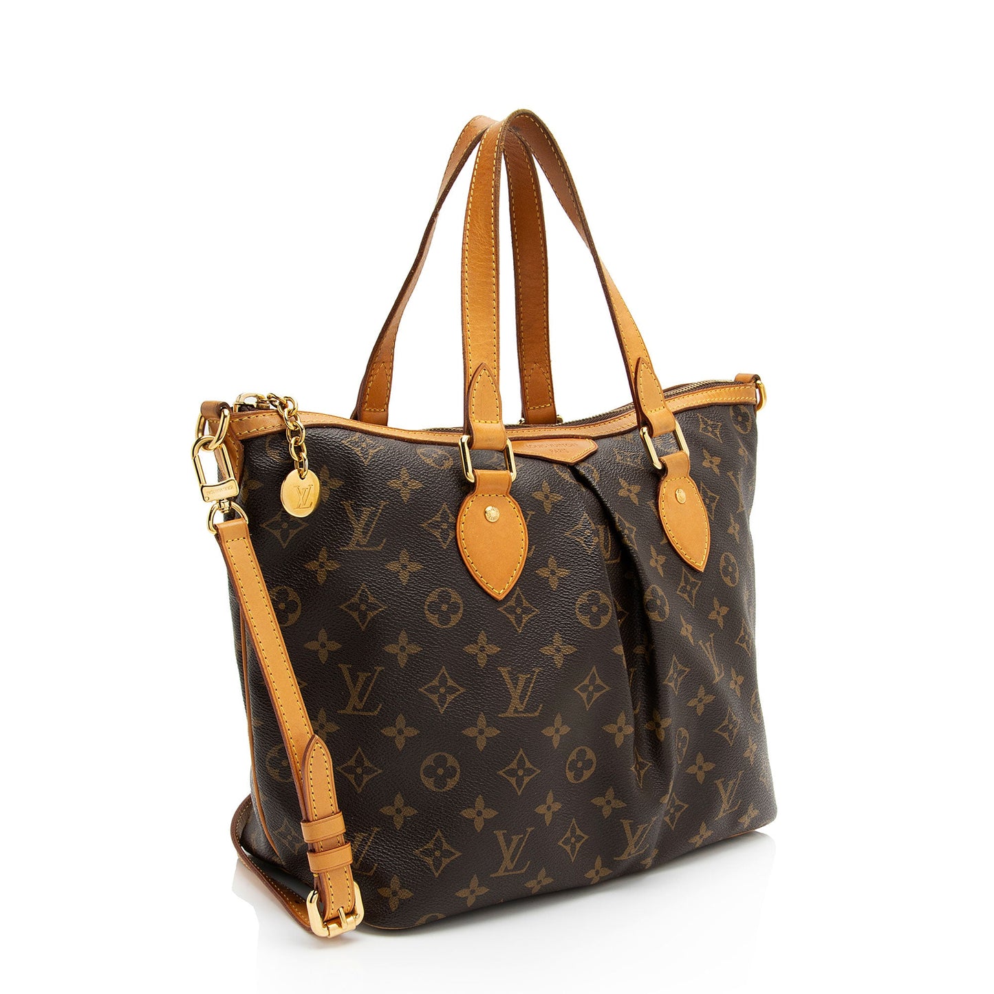 Louis Vuitton Monogram Canvas Palermo PM Tote (SHF-M84JIX)