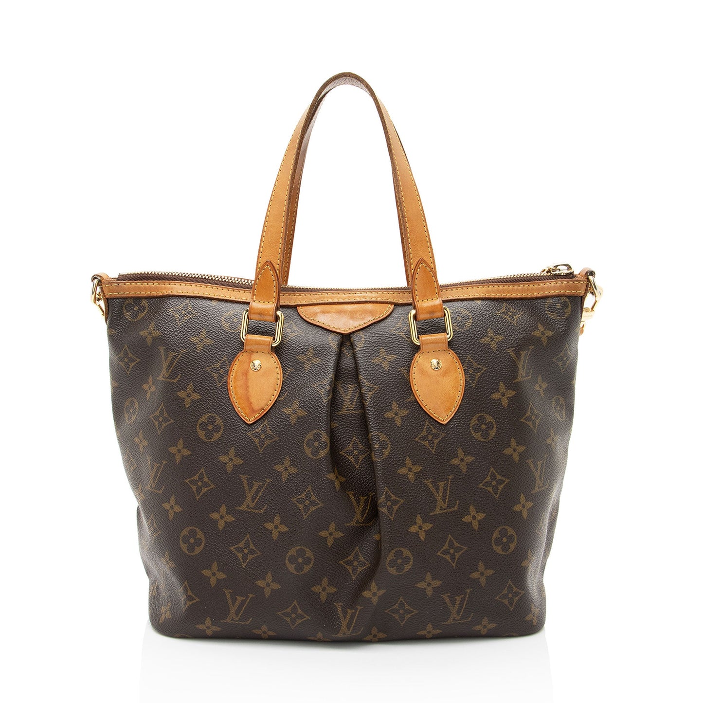 Louis Vuitton Monogram Canvas Palermo PM Tote (SHF-5NqV9B)