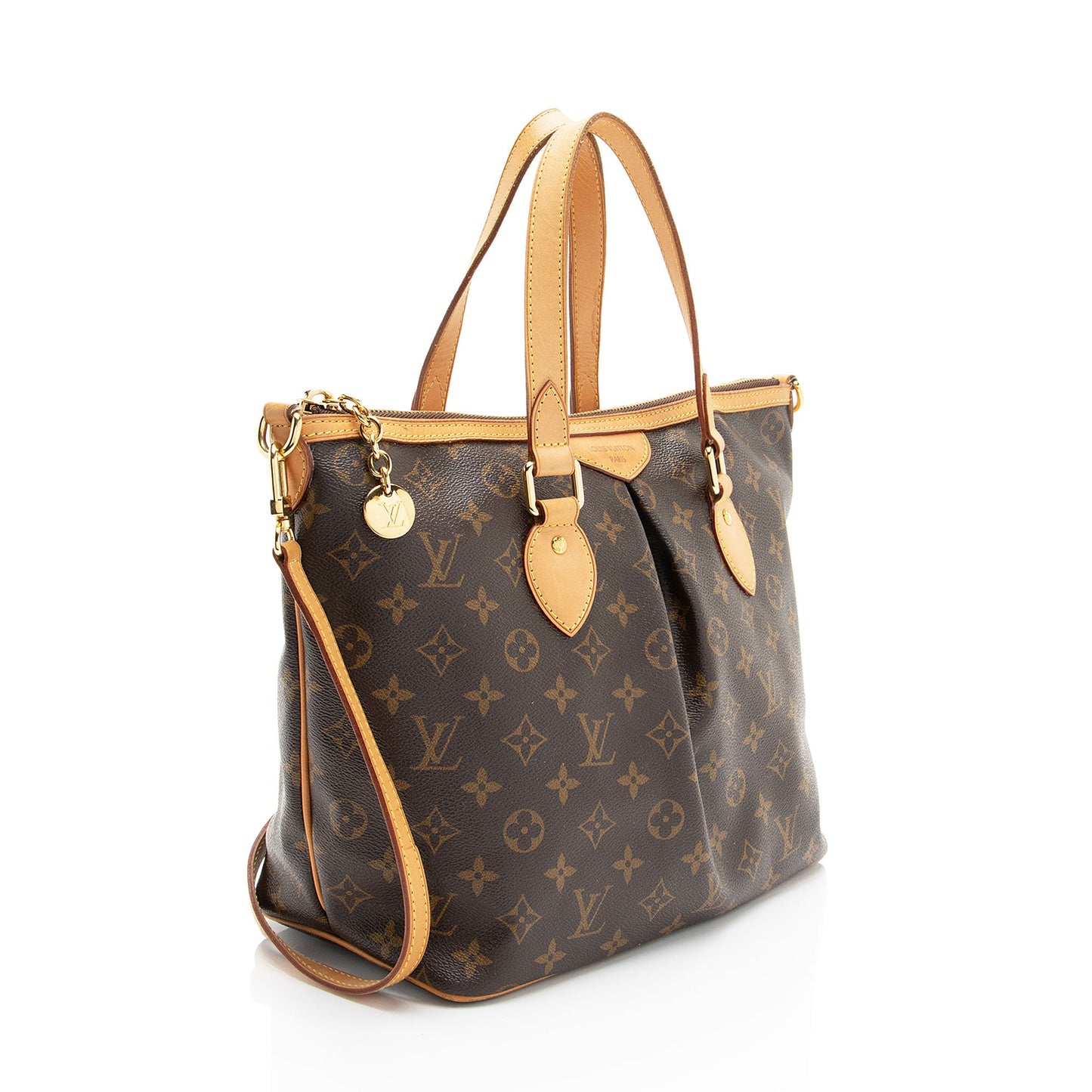 Louis Vuitton Monogram Canvas Palermo PM Tote (SHF-4zveEz)