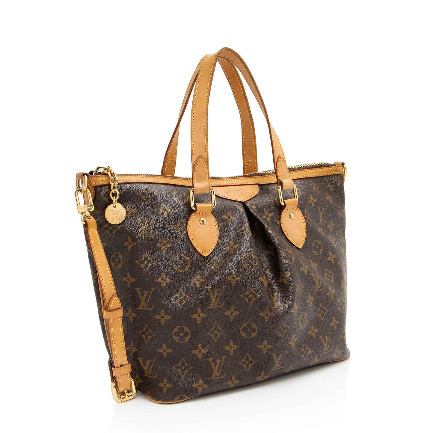 Louis Vuitton Monogram Canvas Palermo PM Tote (SHF-WZkqH8)