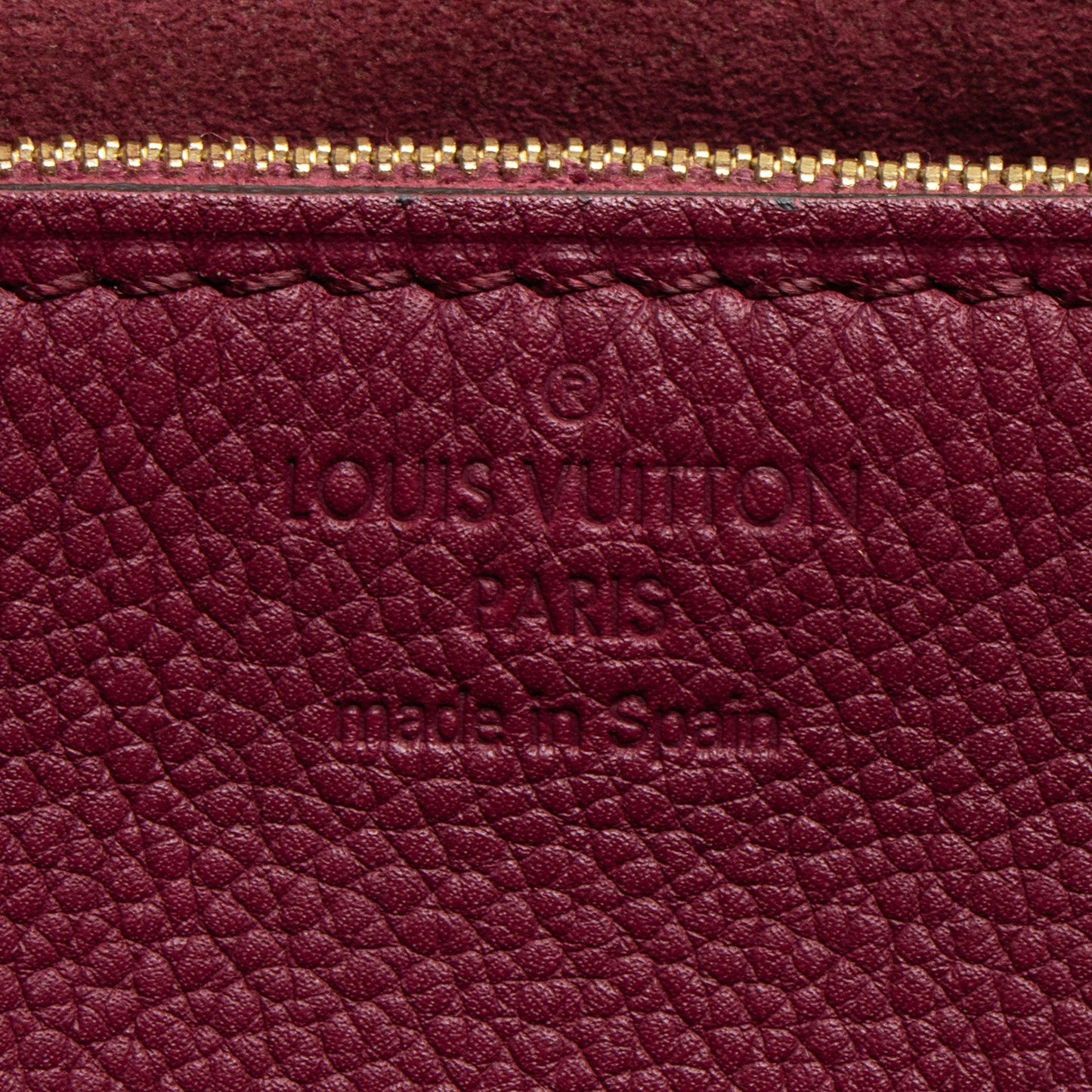 Louis Vuitton Monogram Canvas Pallas Chain Shoulder Bag