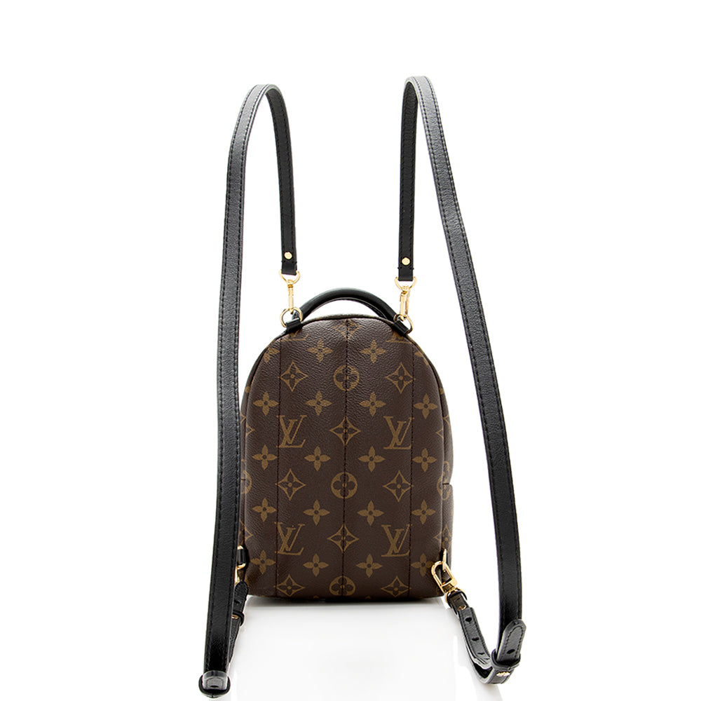 Louis Vuitton Monogram Canvas Palm Springs Mini Backpack -  (SHF-19831)