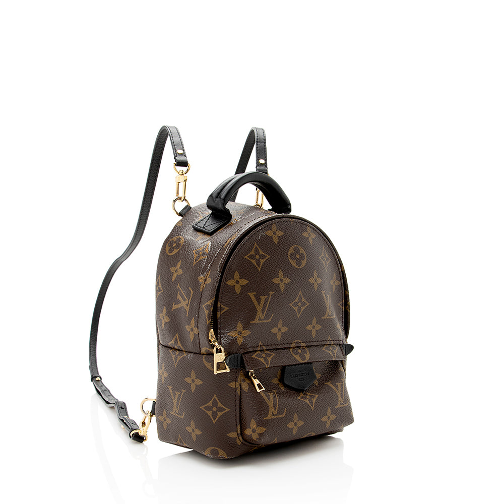 Louis Vuitton Monogram Canvas Palm Springs Mini Backpack -  (SHF-19831)