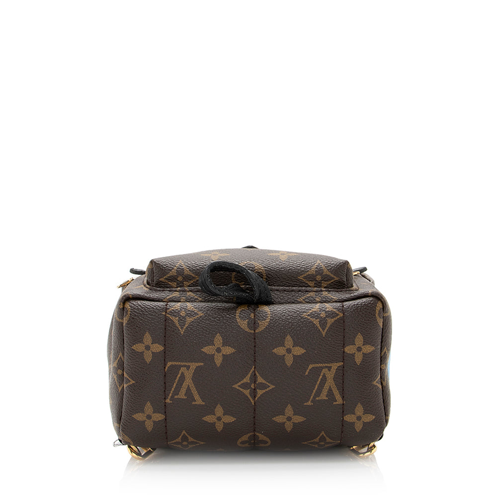Louis Vuitton Monogram Canvas Palm Springs Mini Backpack -  (SHF-21047)