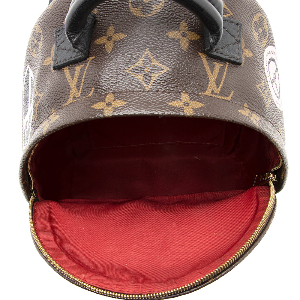 Louis Vuitton Monogram Canvas Palm Springs Mini Backpack -  (SHF-21047)