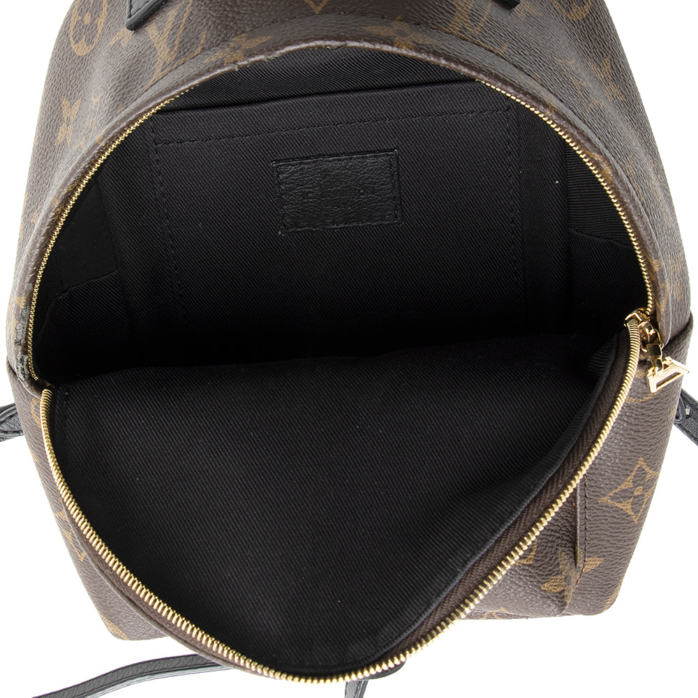 Louis Vuitton Monogram Canvas Palm Springs Mini Backpack (SHF-20573)